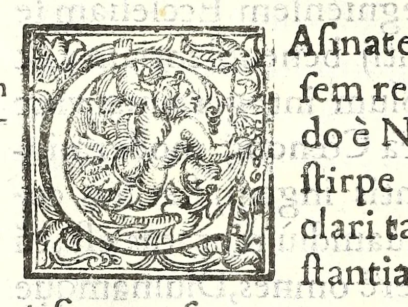 An illustration from Elogia abbatvm sacri Monasterij Casinensis : ad rum. patrem d. Simplicivm Caffarellvm, congregationis casinensis praesidem generalem, 1630, leaf 114