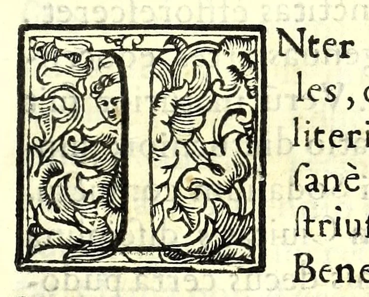 An illustration from Elogia abbatvm sacri Monasterij Casinensis : ad rum. patrem d. Simplicivm Caffarellvm, congregationis casinensis praesidem generalem, 1630, leaf 41