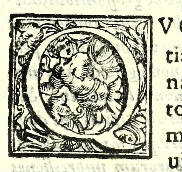 An illustration from Elogia abbatvm sacri Monasterij Casinensis : ad rum. patrem d. Simplicivm Caffarellvm, congregationis casinensis praesidem generalem, 1630, leaf 49