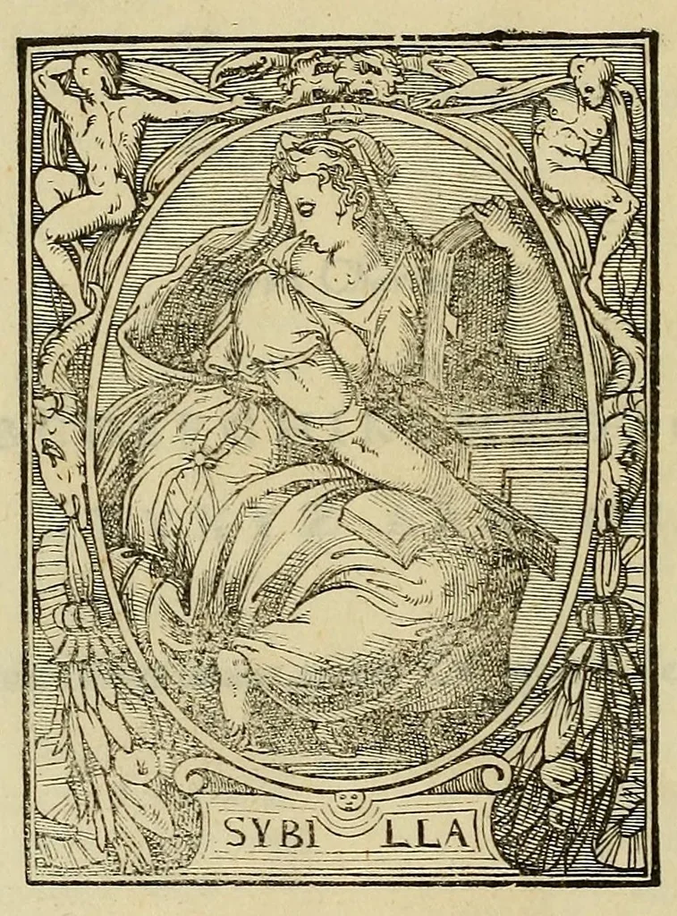 An illustration from Elogia veris clarorvm virorvm imaginibvs apposita : qvae in mvsaeo Ioviano comi spectantvr : addita in calce operis Adriani pont. vita, 1546, leaf 224