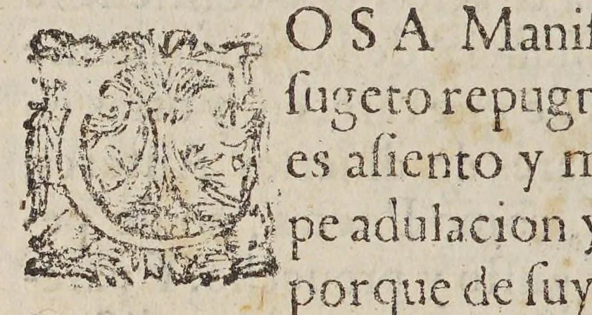 An illustration from Elogios en loor de los tres famosos varones don Iayme Rey de Aragon, don Fernando Cortes, marques del Valle, y don Aluaro de Baçan marques de Santacruz., 1601, leaf 14