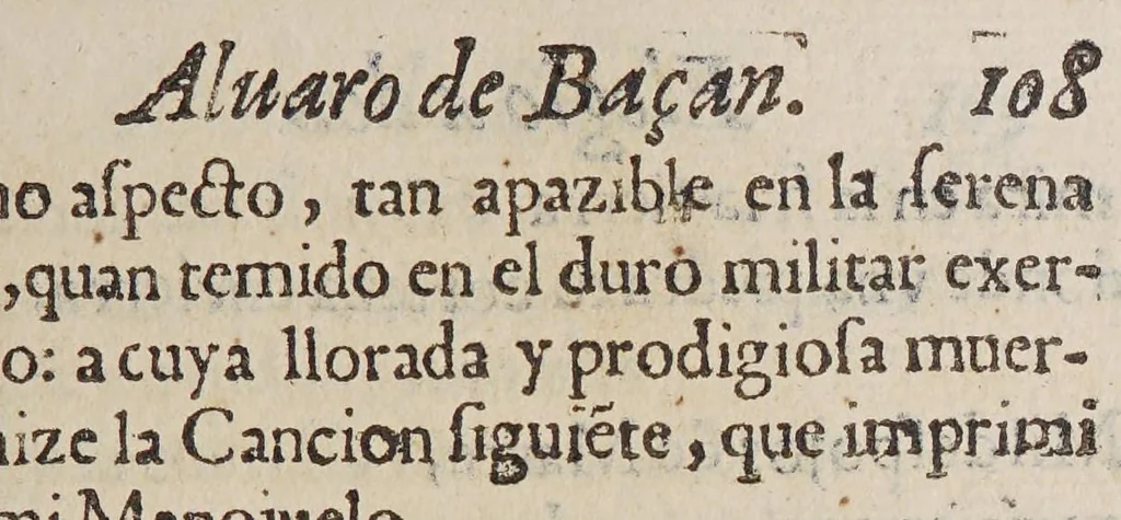 An illustration from Elogios en loor de los tres famosos varones don Iayme Rey de Aragon, don Fernando Cortes, marques del Valle, y don Aluaro de Baçan marques de Santacruz., 1601, leaf 237