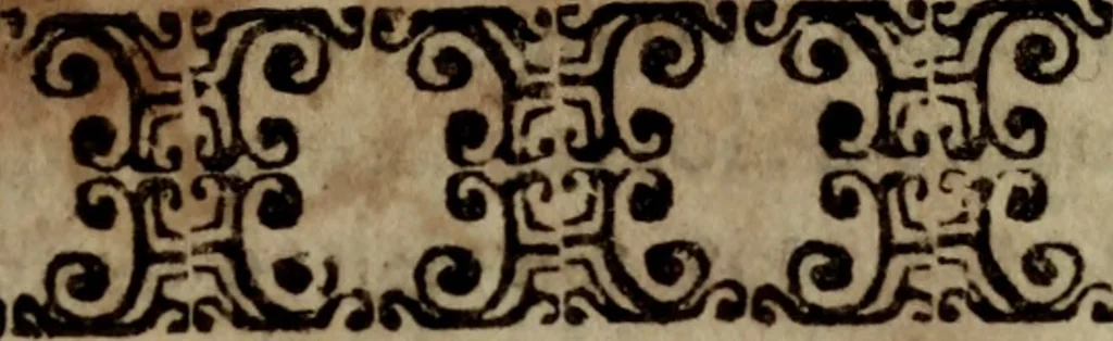 An illustration from El peregrino en su patria, 1604, leaf 28