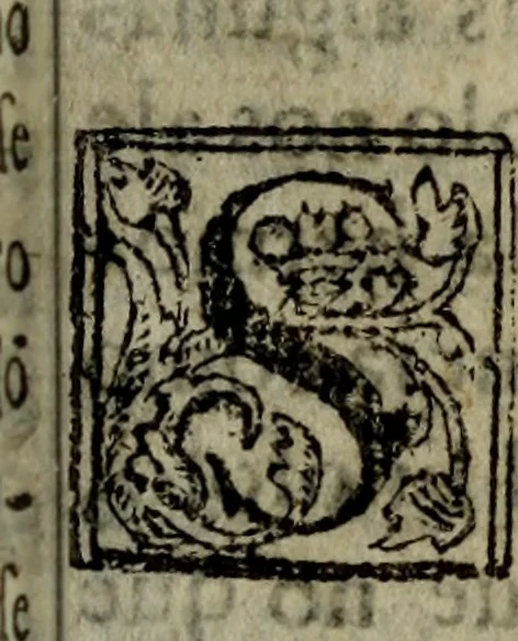 An illustration from El peregrino en su patria, 1604, leaf 338