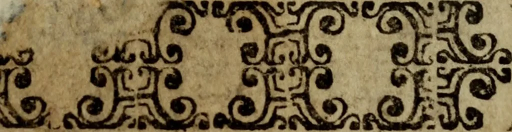 An illustration from El peregrino en su patria, 1604, leaf 512