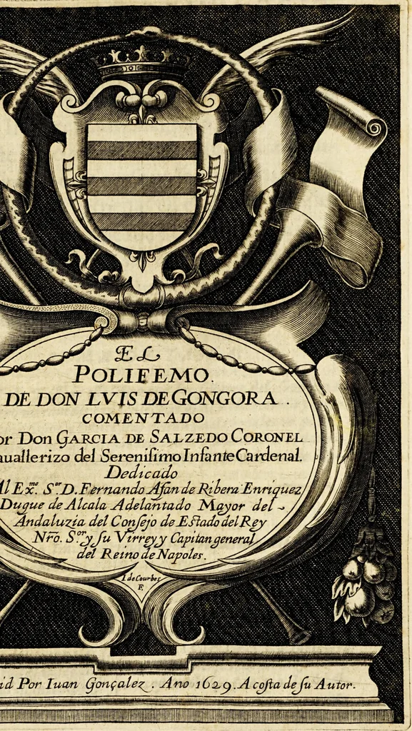 An illustration from El Polifemo de don Luis de Gongora., 1629, leaf 5