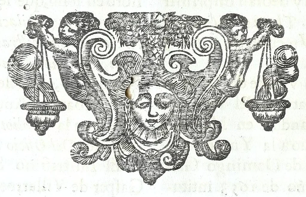 An illustration from El Sol del Nuevo Mundo : ideado y compuesto en las esclarecidas operaciones del bienaventurado Toribio Arzobispo de Lima, 1683, leaf 116