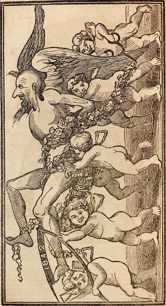 An illustration from Elton's comic all-my-nack 1842, 1841, leaf 4