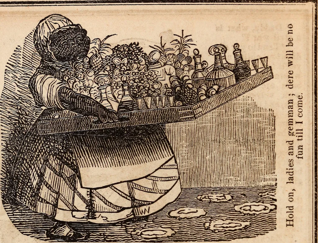 An illustration from Elton's comic all-my-nack 1842, 1841, leaf 6