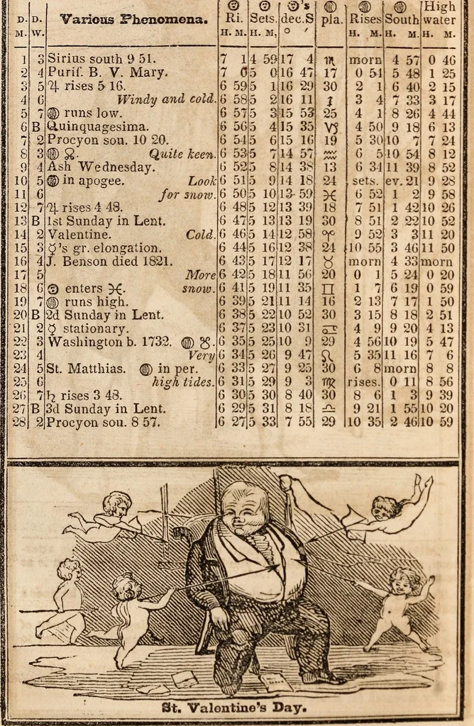 An illustration from Elton's comic all-my-nack 1842, 1841, leaf 8