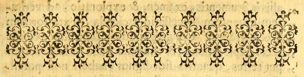 An illustration from Elucidatio veritatis in casu fatalium accvsationum per quadringentos fratres coadunatos contra patres provinciae Algarbiorum, : in sacra episcoporum, & regularium congregatione factarum;, 1691, leaf 7