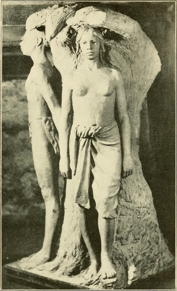 An illustration from Emancipation and the freed in American sculpture ; a study in interpretation, 1916, leaf 114