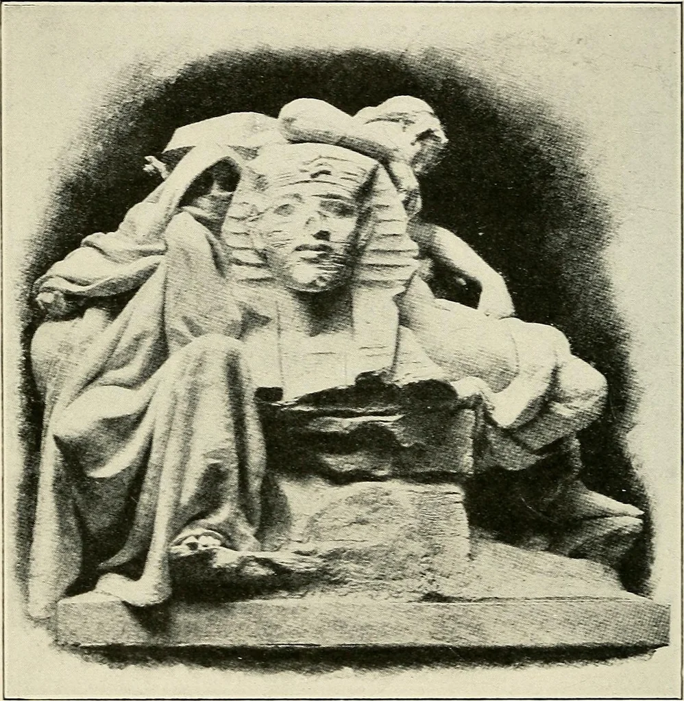An illustration from Emancipation and the freed in American sculpture ; a study in interpretation, 1916, leaf 155
