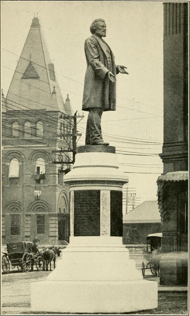 An illustration from Emancipation and the freed in American sculpture ; a study in interpretation, 1916, leaf 157