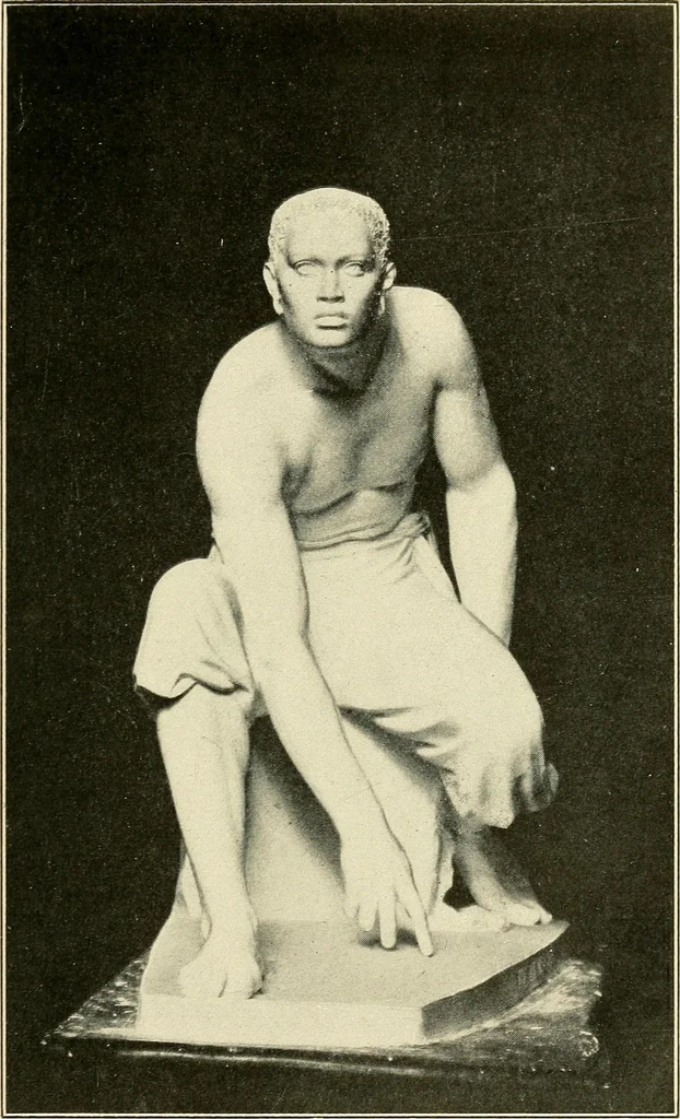 An illustration from Emancipation and the freed in American sculpture ; a study in interpretation, 1916, leaf 234