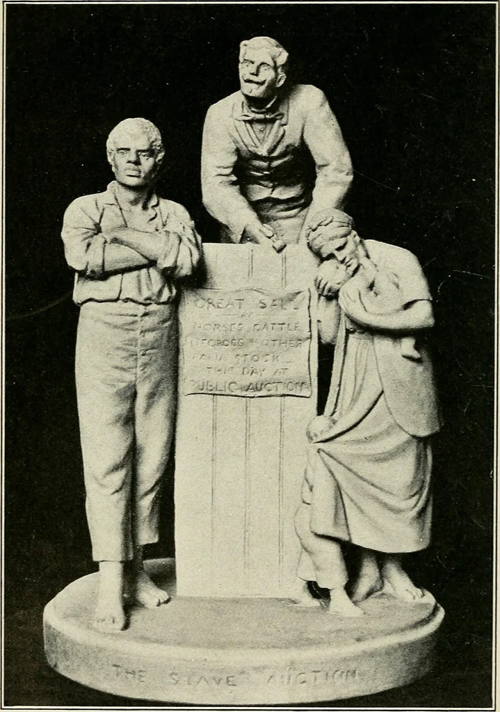 An illustration from Emancipation and the freed in American sculpture ; a study in interpretation, 1916, leaf 235