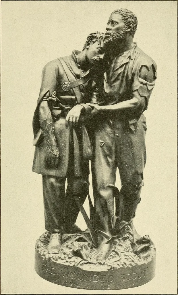 An illustration from Emancipation and the freed in American sculpture ; a study in interpretation, 1916, leaf 254