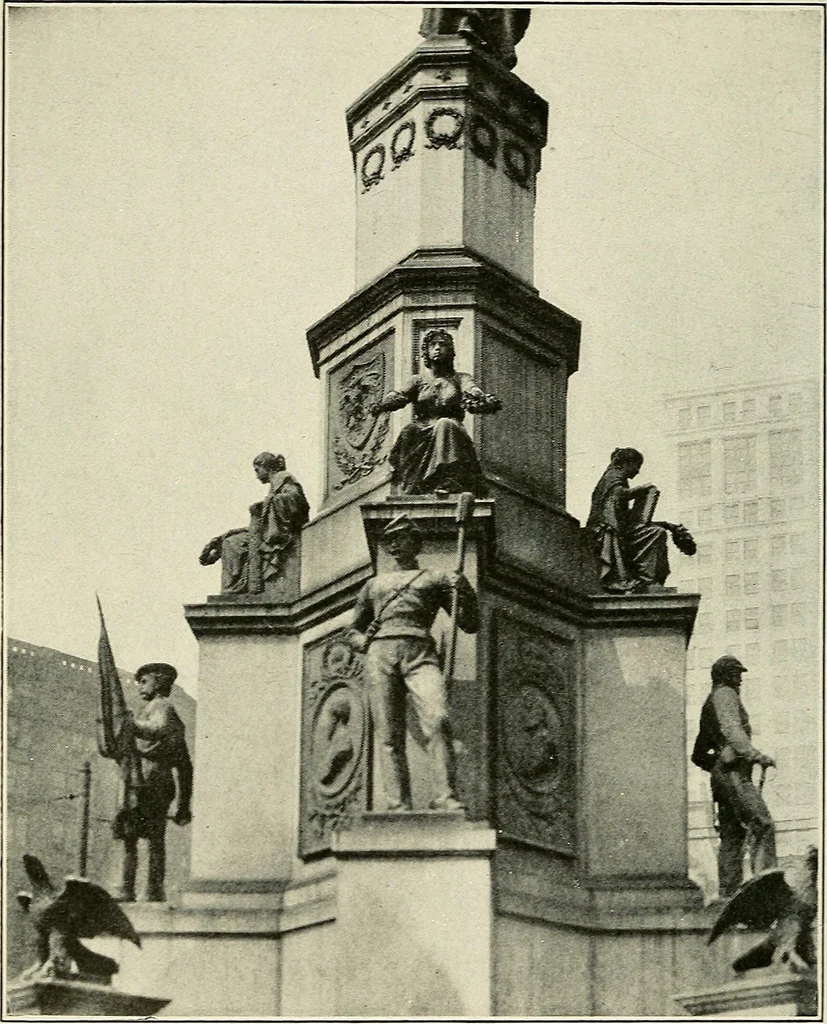 An illustration from Emancipation and the freed in American sculpture ; a study in interpretation, 1916, leaf 75