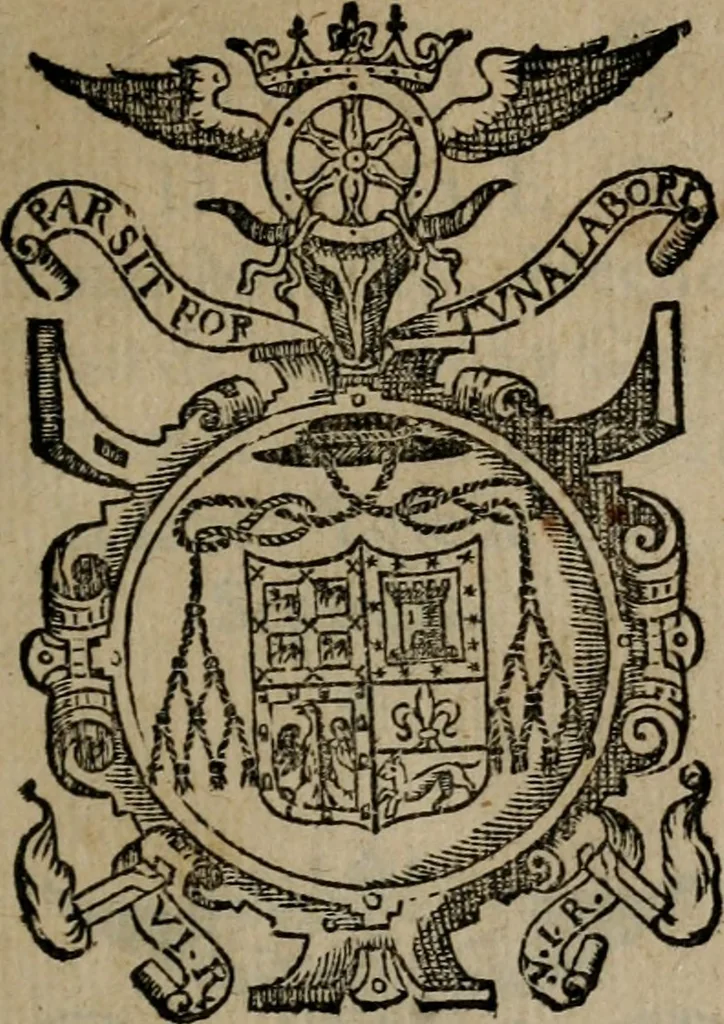 An illustration from Emblemas morales de don Ivan de Horozco y Couarruuias : dedicadas a la buena memoria del presidente Don Diego de Couarruuias y Leya su tio, 1589, leaf 198