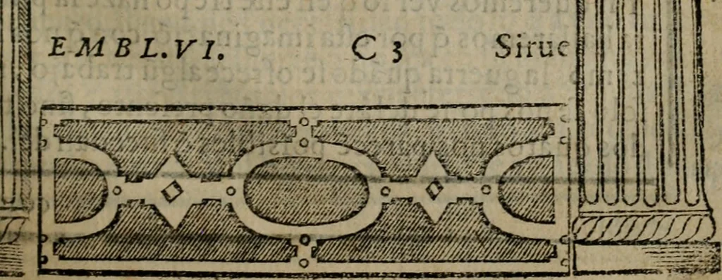 An illustration from Emblemas morales de don Ivan de Horozco y Couarruuias : dedicadas a la buena memoria del presidente Don Diego de Couarruuias y Leya su tio, 1589, leaf 234