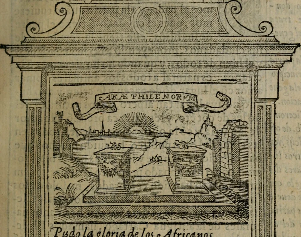 An illustration from Emblemas morales de don Ivan de Horozco y Couarruuias : dedicadas a la buena memoria del presidente Don Diego de Couarruuias y Leya su tio, 1589, leaf 290