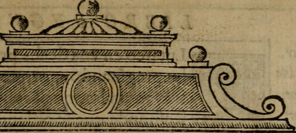 An illustration from Emblemas morales de don Ivan de Horozco y Couarruuias : dedicadas a la buena memoria del presidente Don Diego de Couarruuias y Leya su tio, 1589, leaf 330