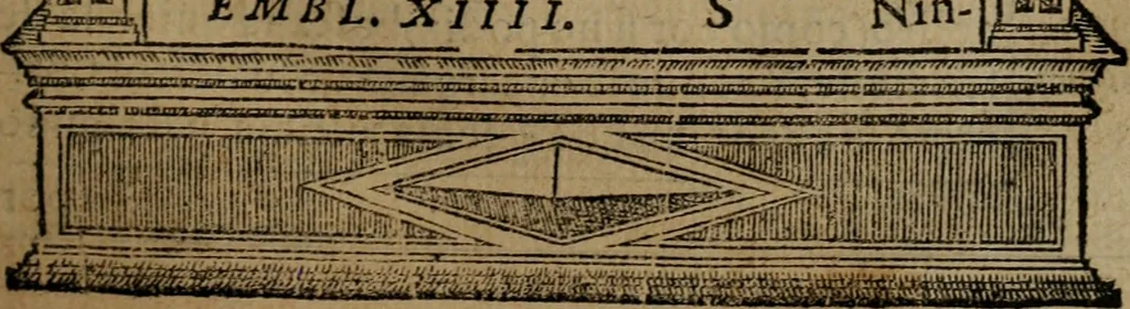 An illustration from Emblemas morales de don Ivan de Horozco y Couarruuias : dedicadas a la buena memoria del presidente Don Diego de Couarruuias y Leya su tio, 1589, leaf 462