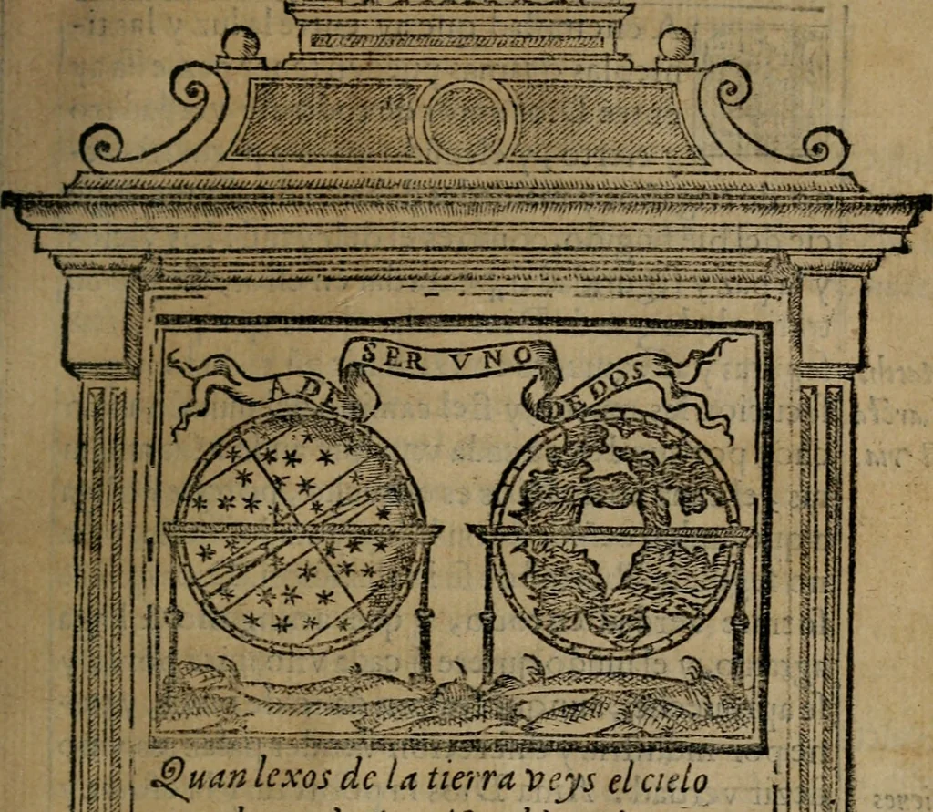An illustration from Emblemas morales de don Ivan de Horozco y Couarruuias : dedicadas a la buena memoria del presidente Don Diego de Couarruuias y Leya su tio, 1589, leaf 514