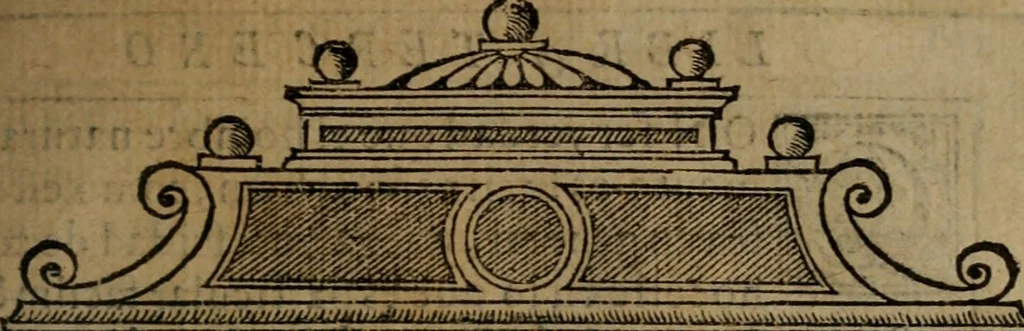An illustration from Emblemas morales de don Ivan de Horozco y Couarruuias : dedicadas a la buena memoria del presidente Don Diego de Couarruuias y Leya su tio, 1589, leaf 586