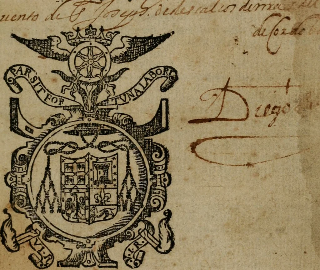 An illustration from Emblemas morales de don Ivan de Horozco y Couarruuias : dedicadas a la buena memoria del presidente Don Diego de Couarruuias y Leya su tio, 1589, leaf 6