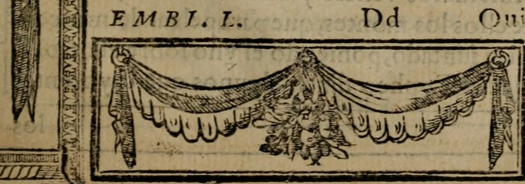 An illustration from Emblemas morales de don Ivan de Horozco y Couarruuias : dedicadas a la buena memoria del presidente Don Diego de Couarruuias y Leya su tio, 1589, leaf 606