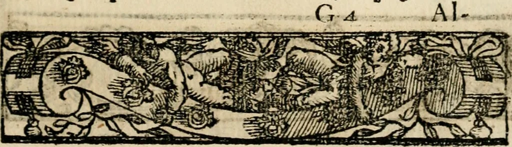 An illustration from Emblemas morales de Don Sebastian de Couarrubias Orozco, capellan del rey N.S. Maestrescuela, y canonigo de Cuenca, consultor del santo oficio, 1610, leaf 106