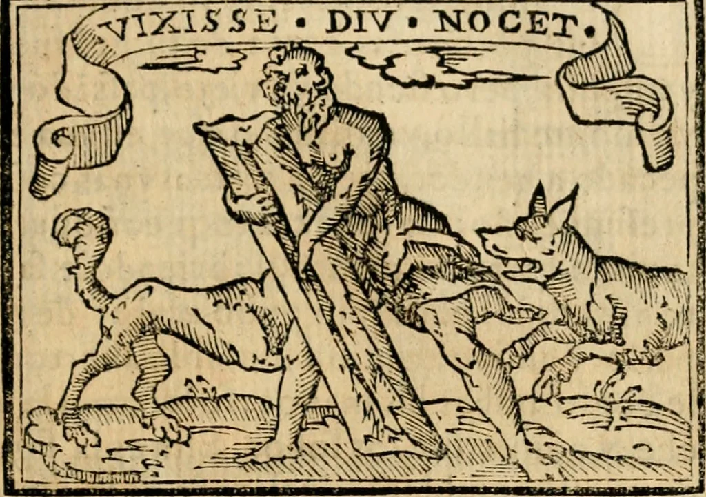 An illustration from Emblemas morales de Don Sebastian de Couarrubias Orozco, capellan del rey N.S. Maestrescuela, y canonigo de Cuenca, consultor del santo oficio, 1610, leaf 122