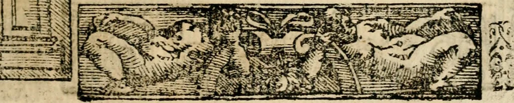 An illustration from Emblemas morales de Don Sebastian de Couarrubias Orozco, capellan del rey N.S. Maestrescuela, y canonigo de Cuenca, consultor del santo oficio, 1610, leaf 124