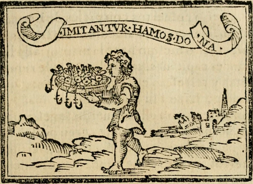 An illustration from Emblemas morales de Don Sebastian de Couarrubias Orozco, capellan del rey N.S. Maestrescuela, y canonigo de Cuenca, consultor del santo oficio, 1610, leaf 130