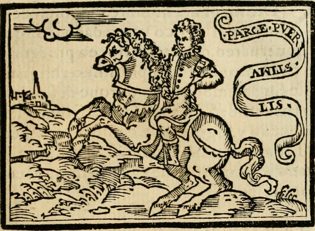 An illustration from Emblemas morales de Don Sebastian de Couarrubias Orozco, capellan del rey N.S. Maestrescuela, y canonigo de Cuenca, consultor del santo oficio, 1610, leaf 138