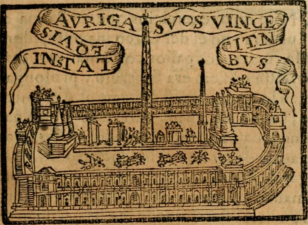 An illustration from Emblemas morales de Don Sebastian de Couarrubias Orozco, capellan del rey N.S. Maestrescuela, y canonigo de Cuenca, consultor del santo oficio, 1610, leaf 146