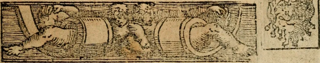 An illustration from Emblemas morales de Don Sebastian de Couarrubias Orozco, capellan del rey N.S. Maestrescuela, y canonigo de Cuenca, consultor del santo oficio, 1610, leaf 146