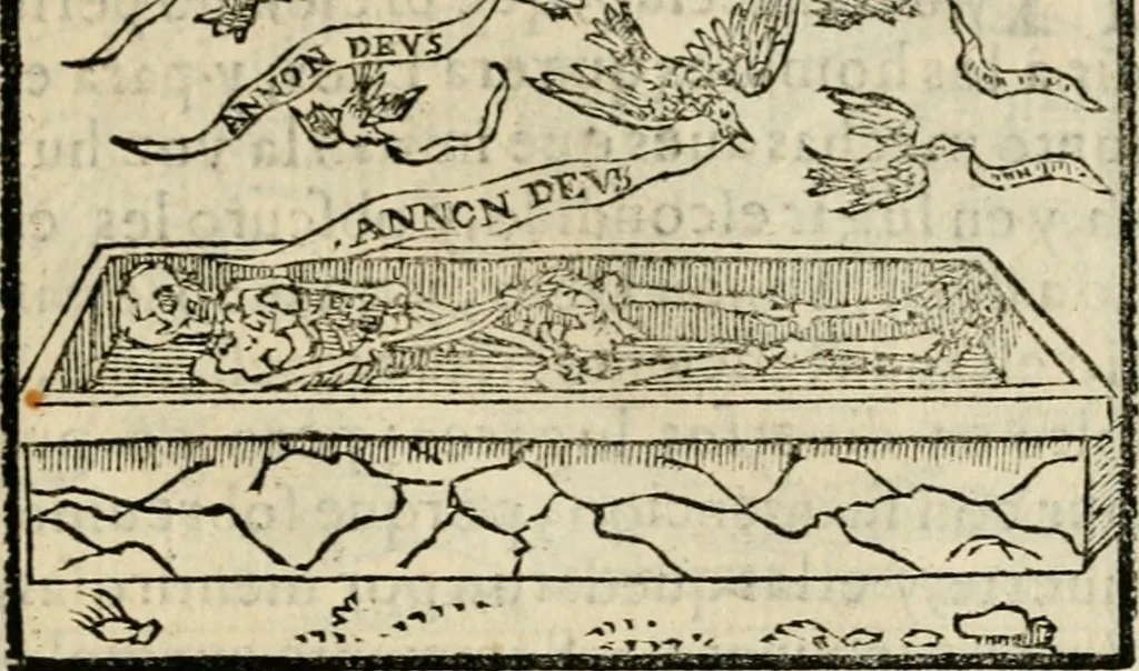 An illustration from Emblemas morales de Don Sebastian de Couarrubias Orozco, capellan del rey N.S. Maestrescuela, y canonigo de Cuenca, consultor del santo oficio, 1610, leaf 152