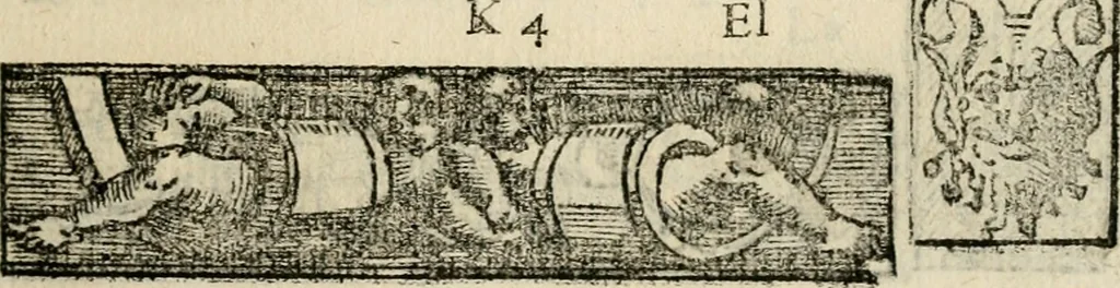 An illustration from Emblemas morales de Don Sebastian de Couarrubias Orozco, capellan del rey N.S. Maestrescuela, y canonigo de Cuenca, consultor del santo oficio, 1610, leaf 154