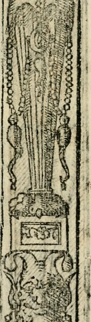 An illustration from Emblemas morales de Don Sebastian de Couarrubias Orozco, capellan del rey N.S. Maestrescuela, y canonigo de Cuenca, consultor del santo oficio, 1610, leaf 166