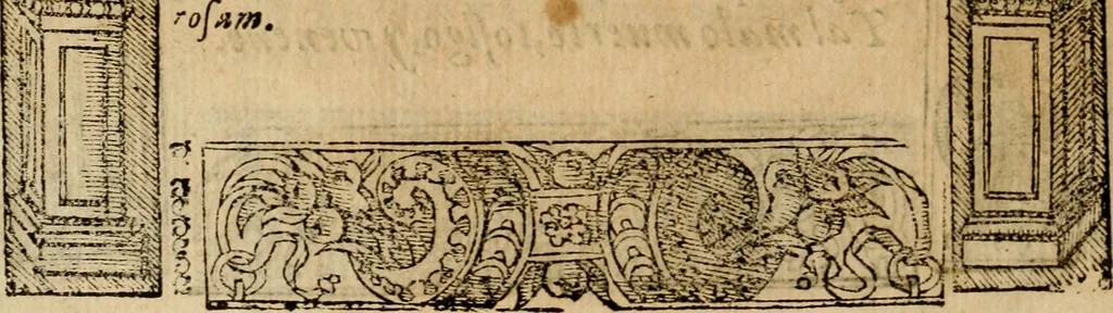 An illustration from Emblemas morales de Don Sebastian de Couarrubias Orozco, capellan del rey N.S. Maestrescuela, y canonigo de Cuenca, consultor del santo oficio, 1610, leaf 17