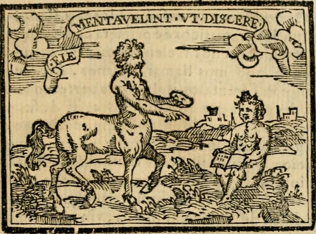 An illustration from Emblemas morales de Don Sebastian de Couarrubias Orozco, capellan del rey N.S. Maestrescuela, y canonigo de Cuenca, consultor del santo oficio, 1610, leaf 174