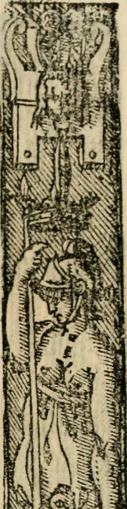 An illustration from Emblemas morales de Don Sebastian de Couarrubias Orozco, capellan del rey N.S. Maestrescuela, y canonigo de Cuenca, consultor del santo oficio, 1610, leaf 174