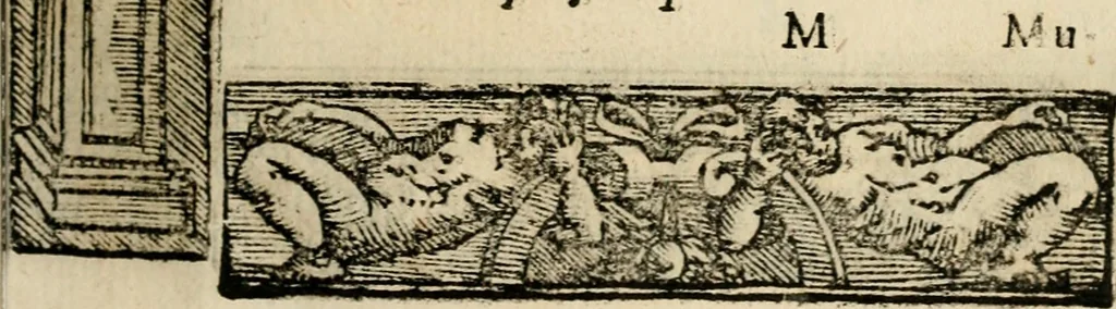 An illustration from Emblemas morales de Don Sebastian de Couarrubias Orozco, capellan del rey N.S. Maestrescuela, y canonigo de Cuenca, consultor del santo oficio, 1610, leaf 180