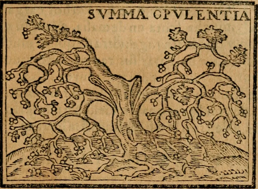 An illustration from Emblemas morales de Don Sebastian de Couarrubias Orozco, capellan del rey N.S. Maestrescuela, y canonigo de Cuenca, consultor del santo oficio, 1610, leaf 188