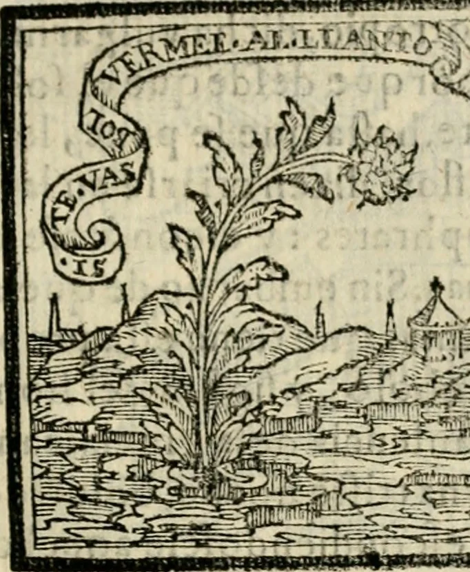 An illustration from Emblemas morales de Don Sebastian de Couarrubias Orozco, capellan del rey N.S. Maestrescuela, y canonigo de Cuenca, consultor del santo oficio, 1610, leaf 234