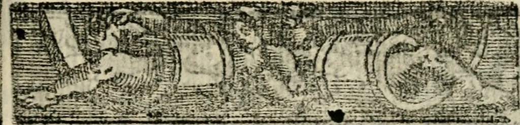An illustration from Emblemas morales de Don Sebastian de Couarrubias Orozco, capellan del rey N.S. Maestrescuela, y canonigo de Cuenca, consultor del santo oficio, 1610, leaf 234