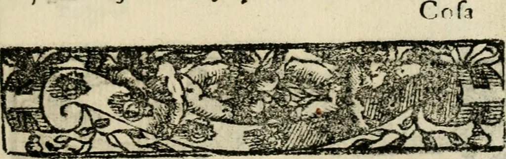 An illustration from Emblemas morales de Don Sebastian de Couarrubias Orozco, capellan del rey N.S. Maestrescuela, y canonigo de Cuenca, consultor del santo oficio, 1610, leaf 236