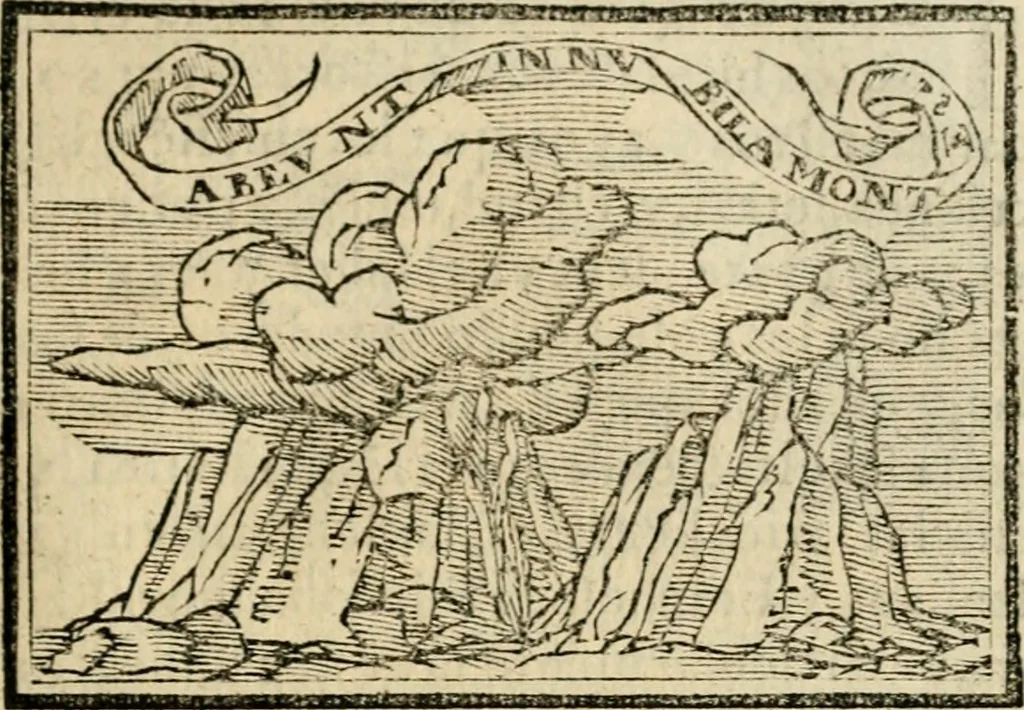 An illustration from Emblemas morales de Don Sebastian de Couarrubias Orozco, capellan del rey N.S. Maestrescuela, y canonigo de Cuenca, consultor del santo oficio, 1610, leaf 246